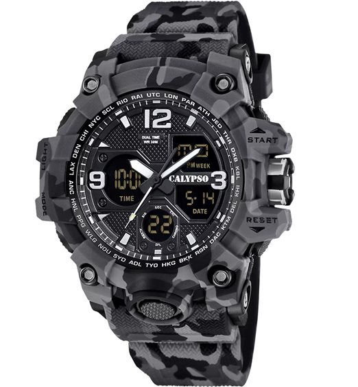 Orologio Calypso Uomo X-Trem in Plastica K5855/4 - K5855/4